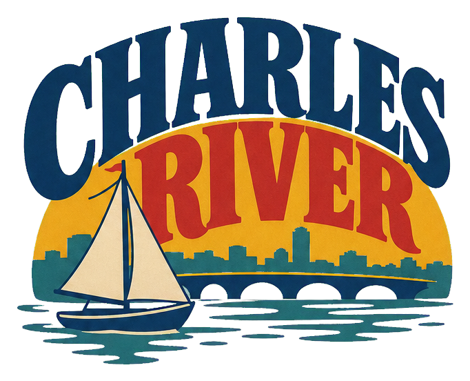 Preview for Charles River Sailboat Boston Sticker
