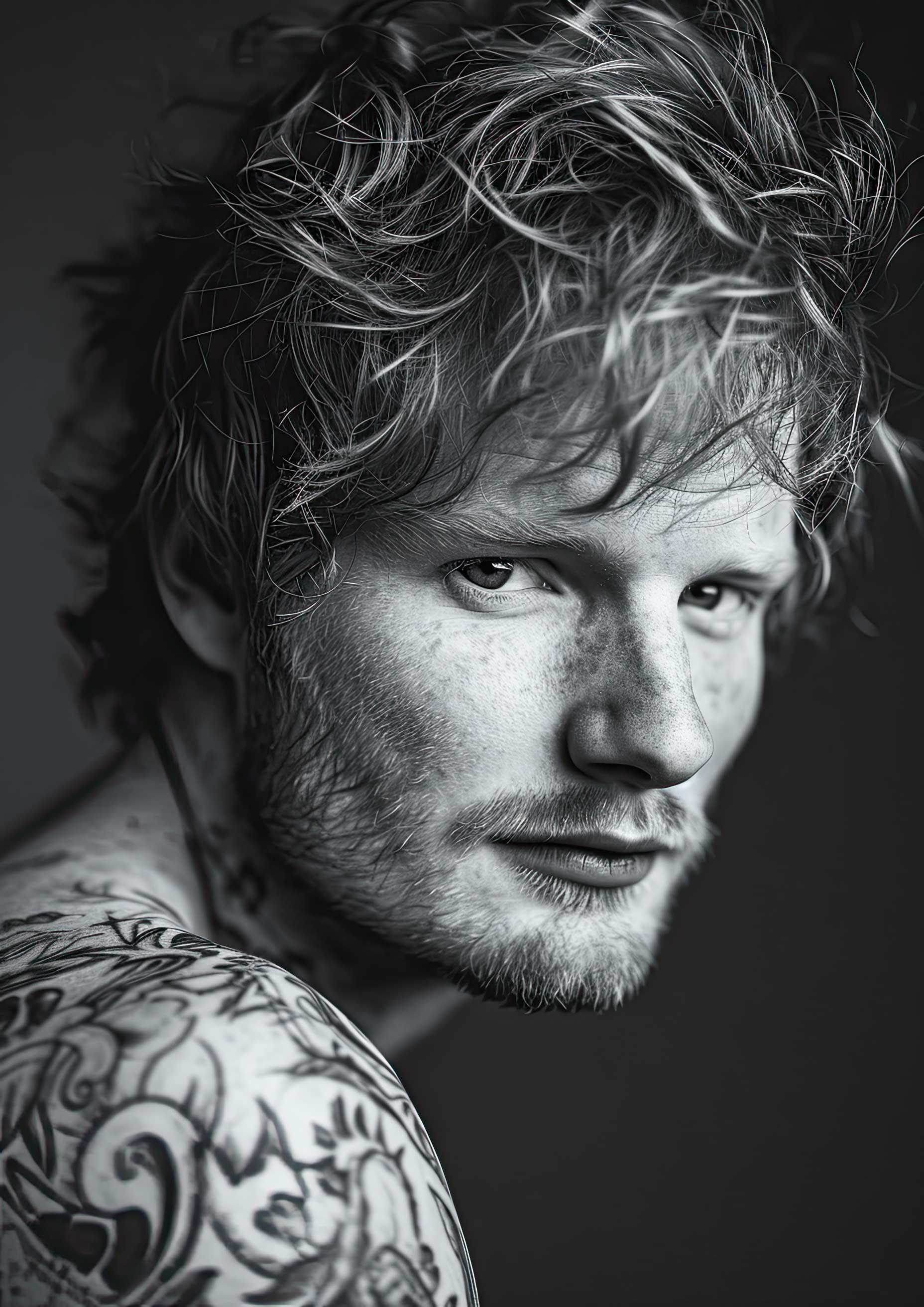 Preview for Tattooed-man-portrait-celebrities-background-d551b