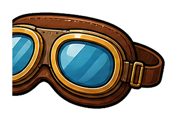 Preview for Pilot Goggles Sticker