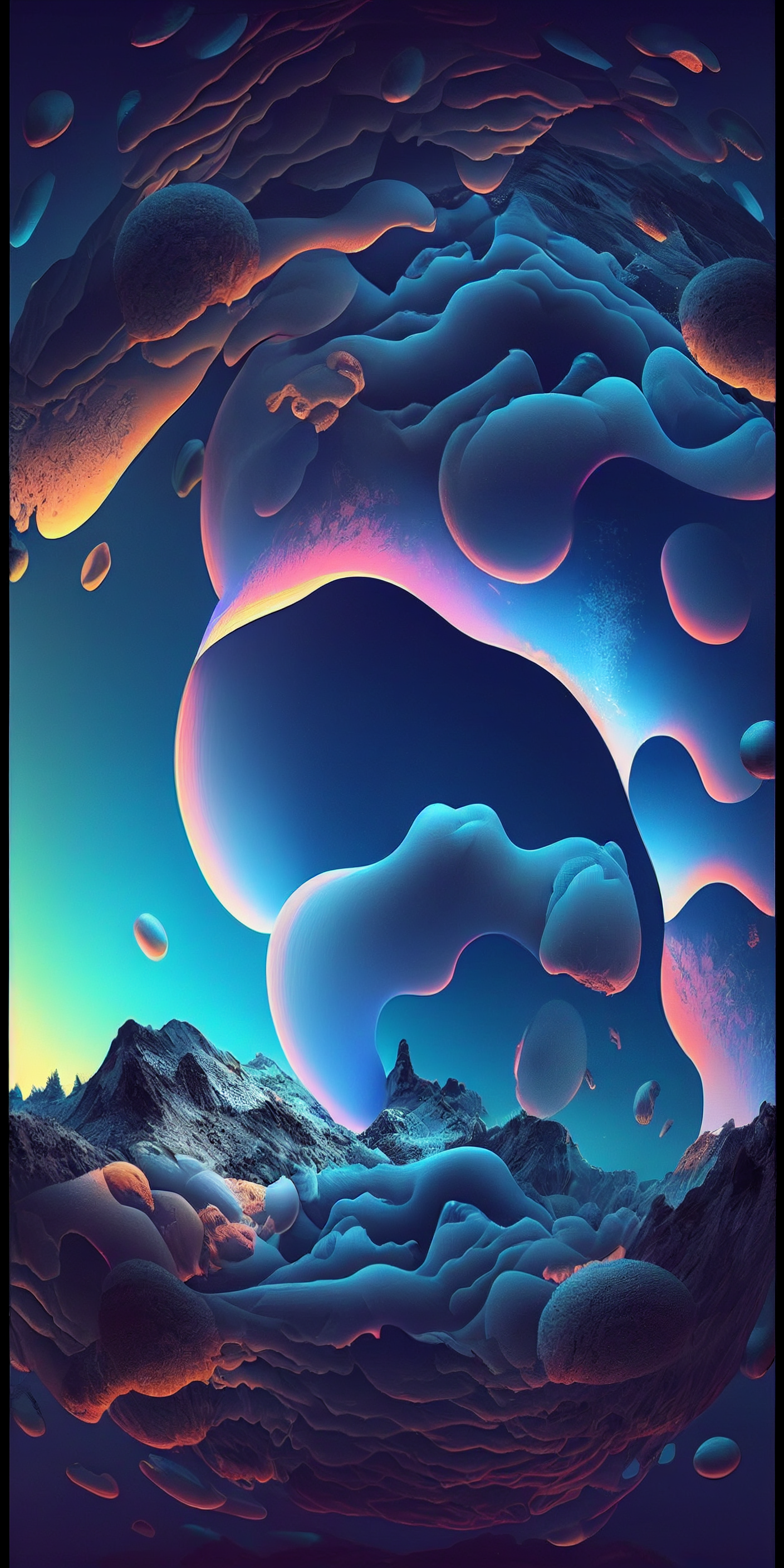 Preview for Surreal-digital-landscape-art-ai-phone-background-4abd5