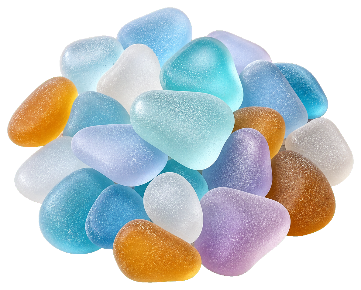 Preview for Sea Glass Cluster Sticker