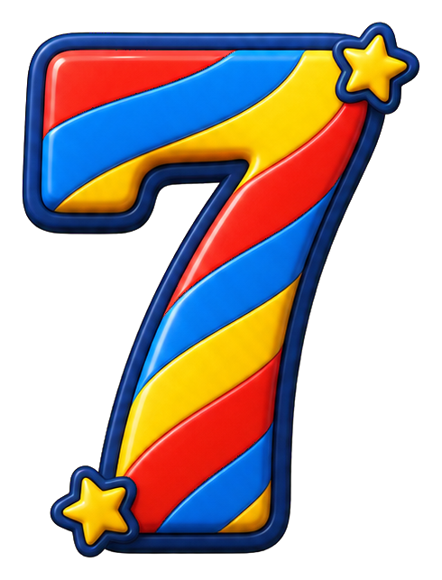 Preview for 7 Carnival Stripe Sticker
