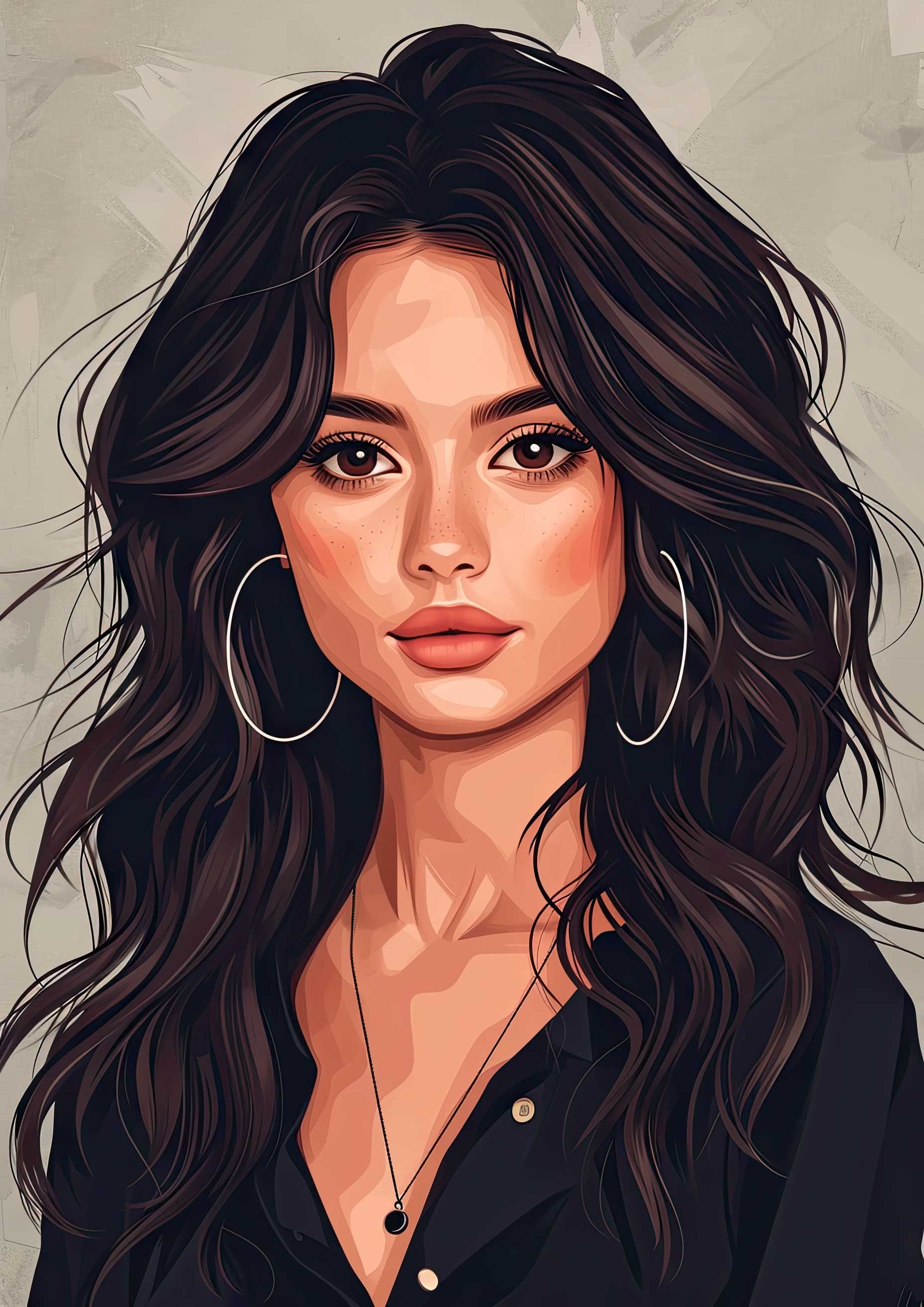 Preview for Digital-portrait-illustration-celebrities-background-d5ea9