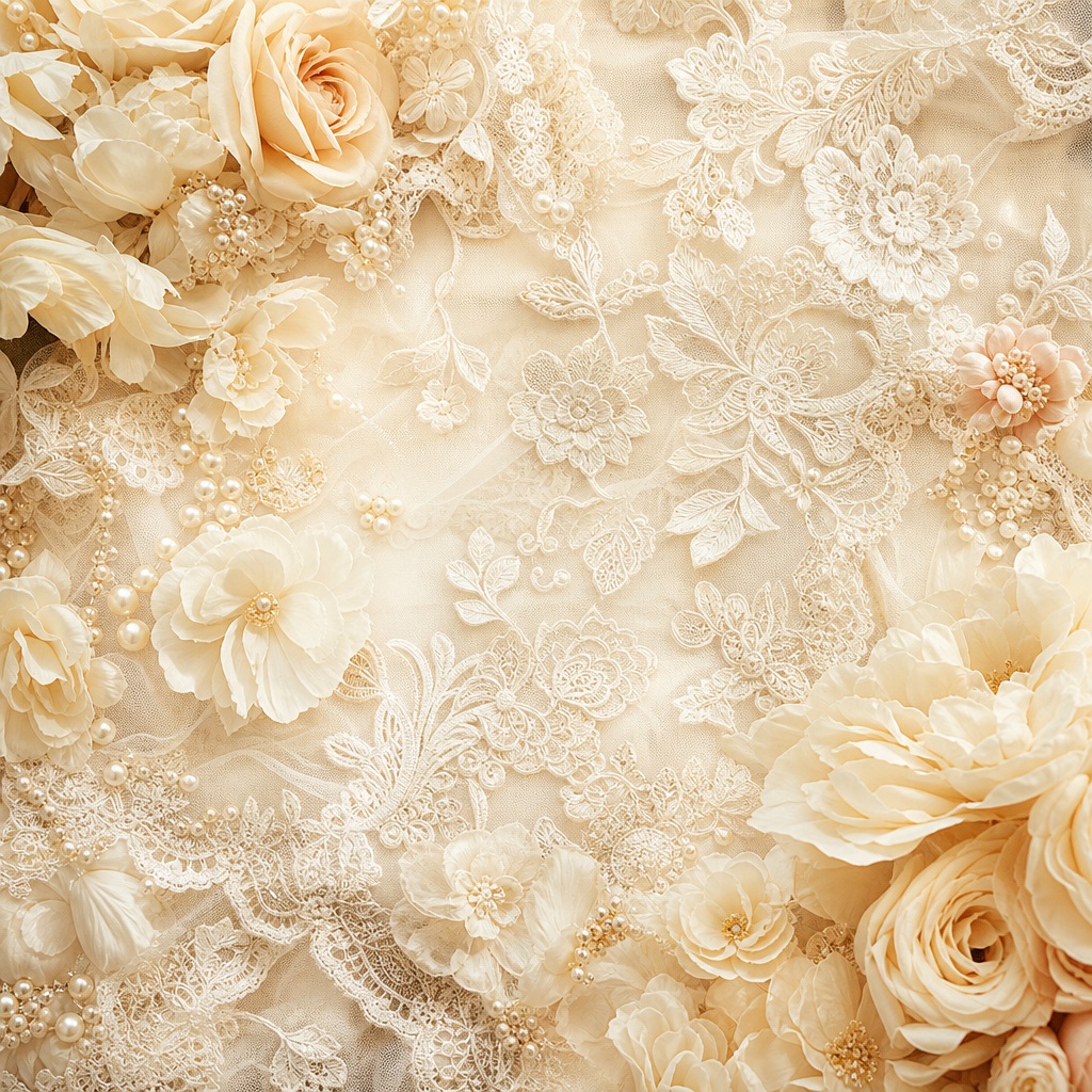 Preview for Wedding Lace Floral Background