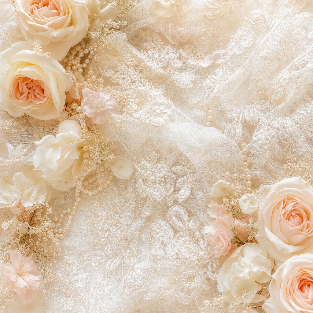 Preview for Wedding Lace Floral Background