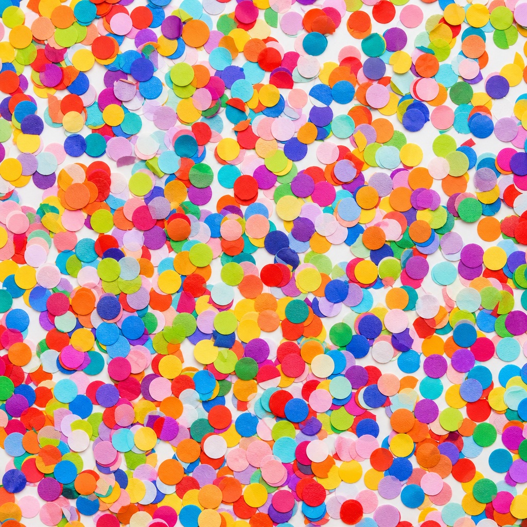 Preview for Rainbow Confetti Texture Stock Background