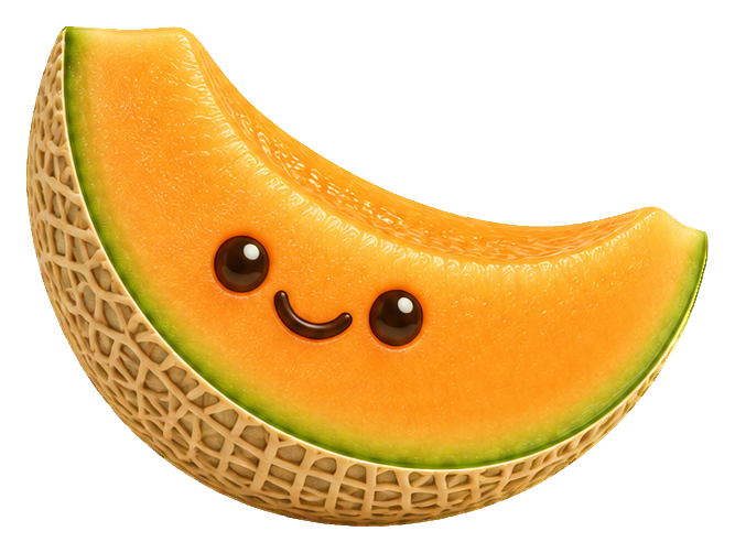 Preview for 3d Fruit Pals Cantaloupe Pal