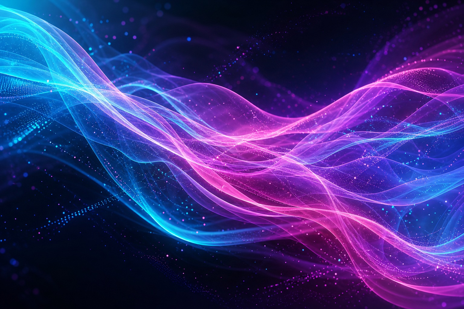Preview for Prismatic Data Ribbons Stock Background