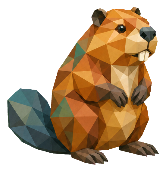 Preview for Low Poly Forest Animals Beaver