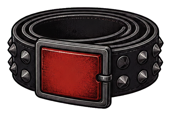Preview for Coiled Studded Belt Sticker