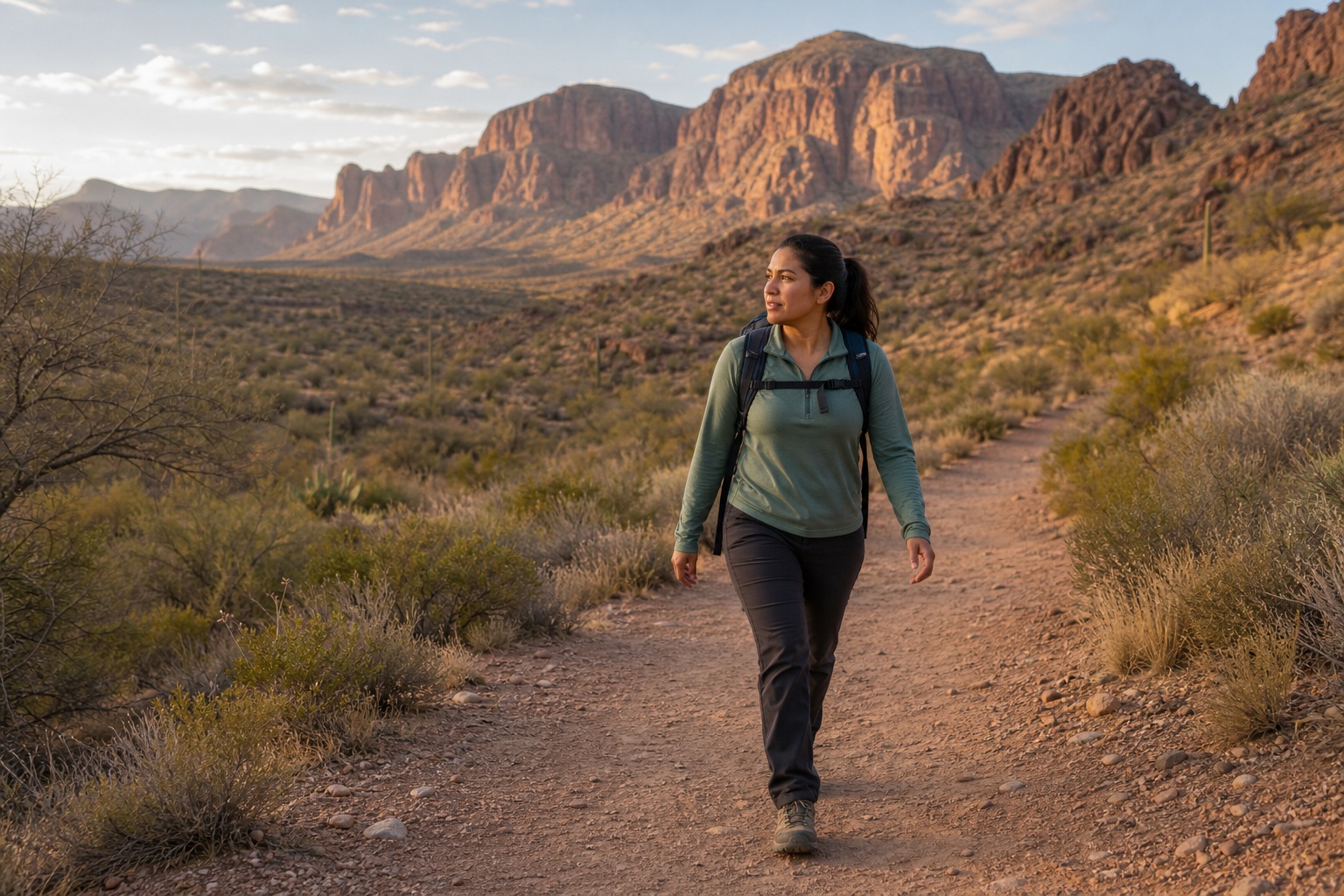 Preview for Desert Canyon Trail Background
