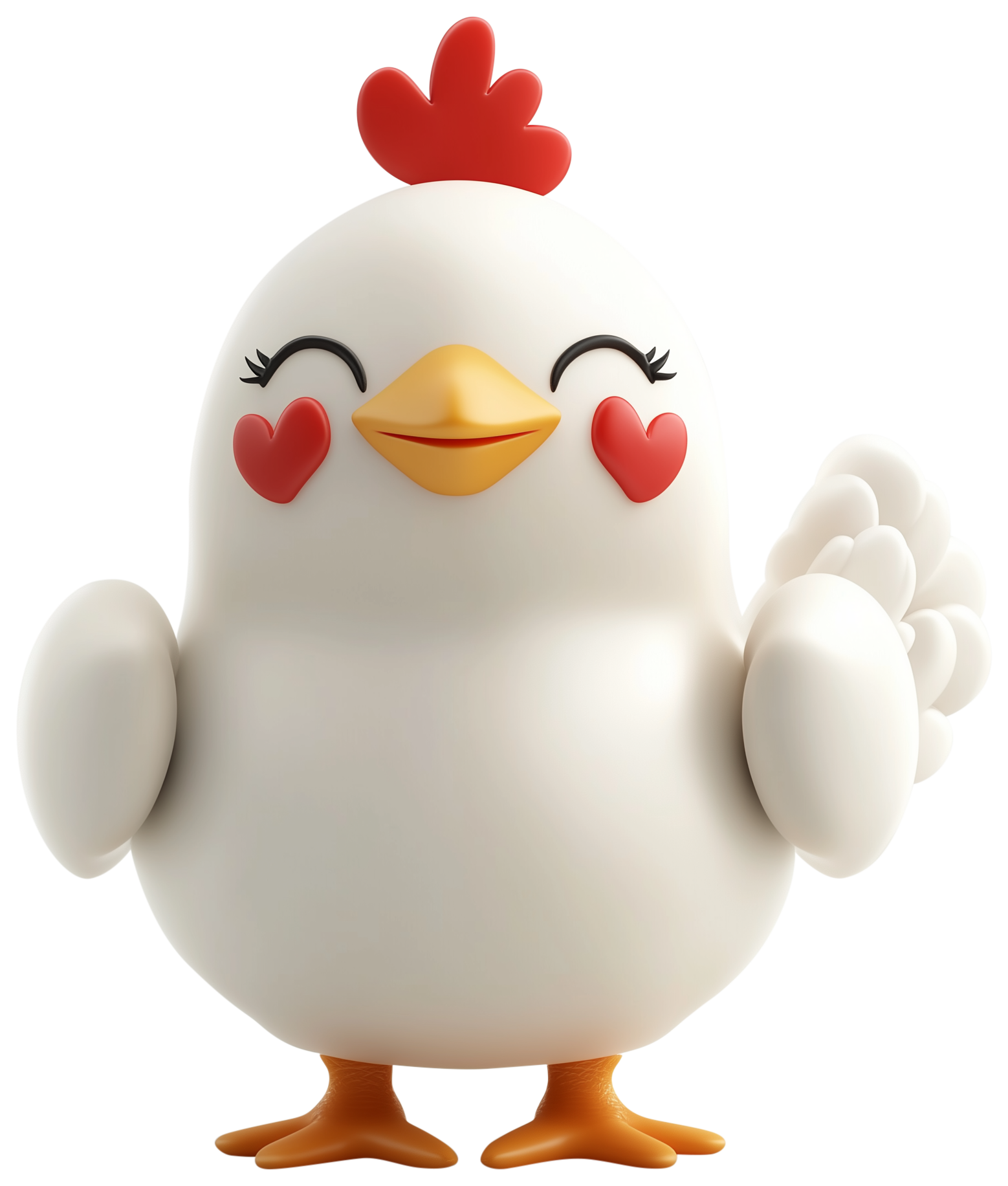 Preview for Cute Chicken Emoji Sticker