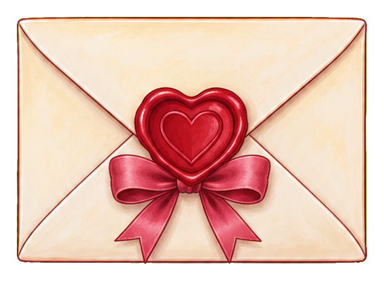 Preview for Coquette Love Letter With Seal