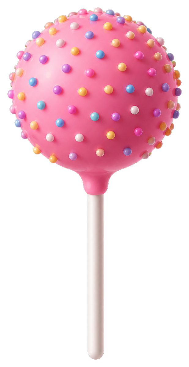 Preview for Cake Pop Sticker Graphic