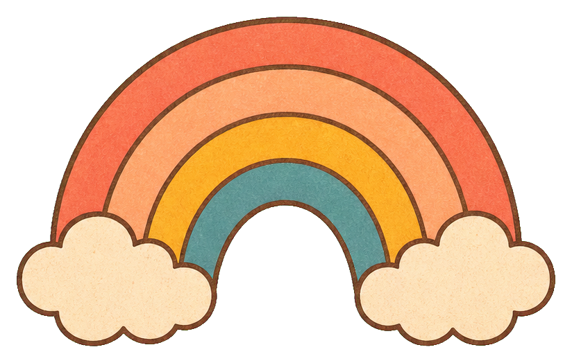 Preview for Spring Rainbow Arc Sticker