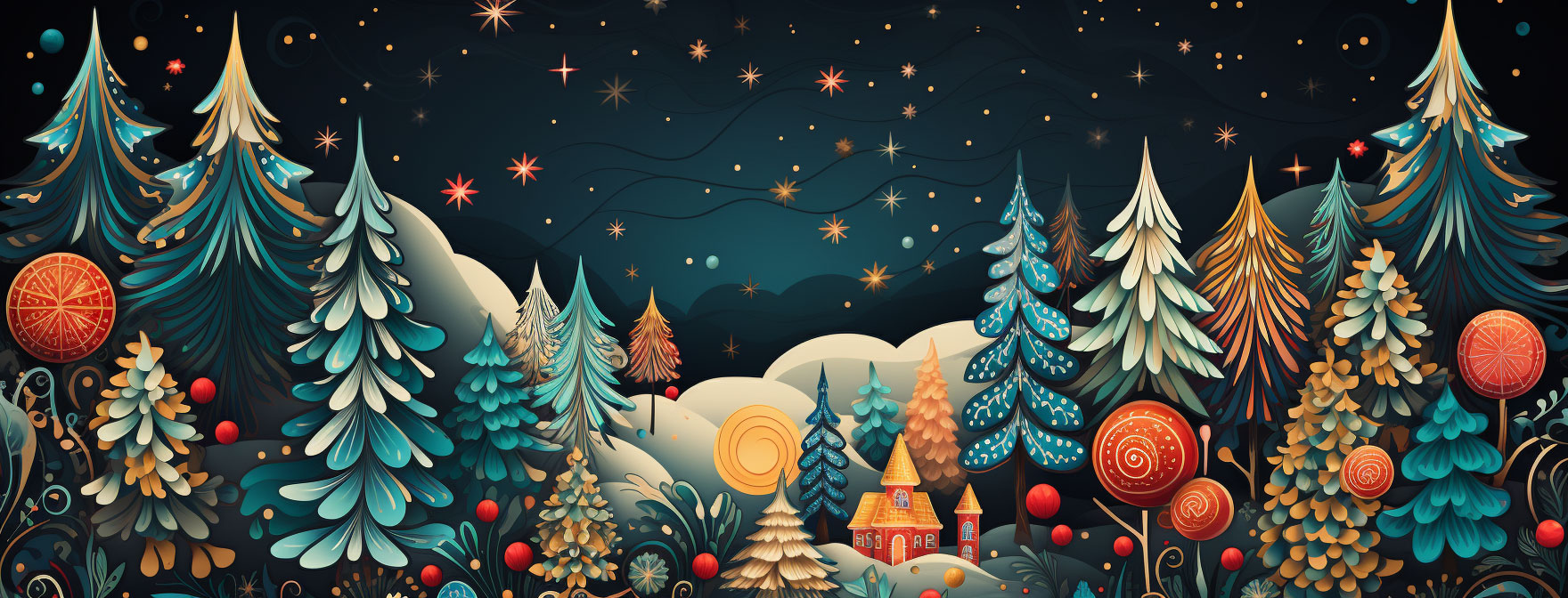 Preview for Winter-forest-landscape-christmas-cover-background-6b7e8