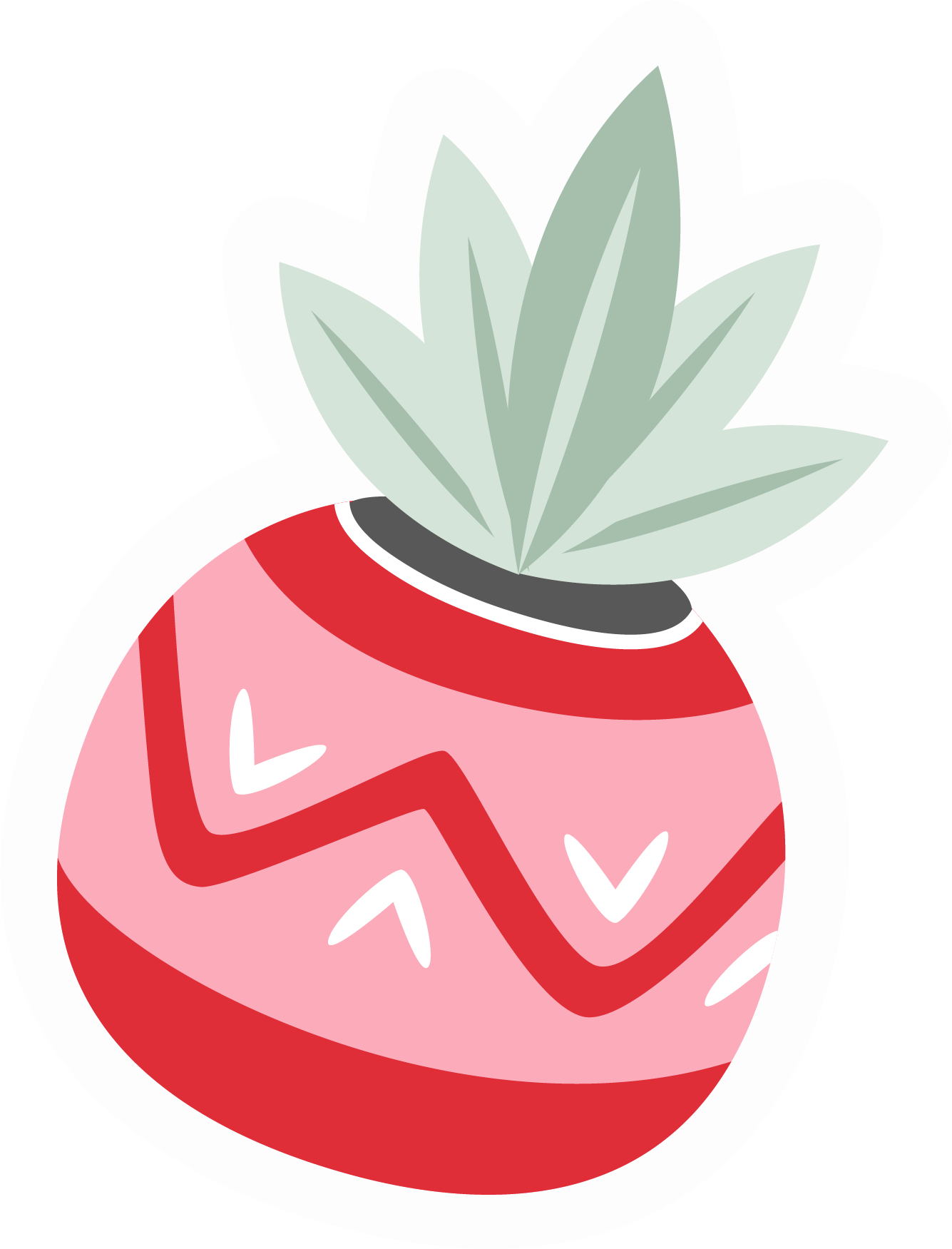 Preview for Radish-illustration-design-cute-love-sticker-cb105