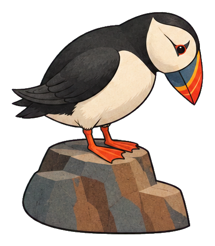 Preview for Puffin On A Cliff