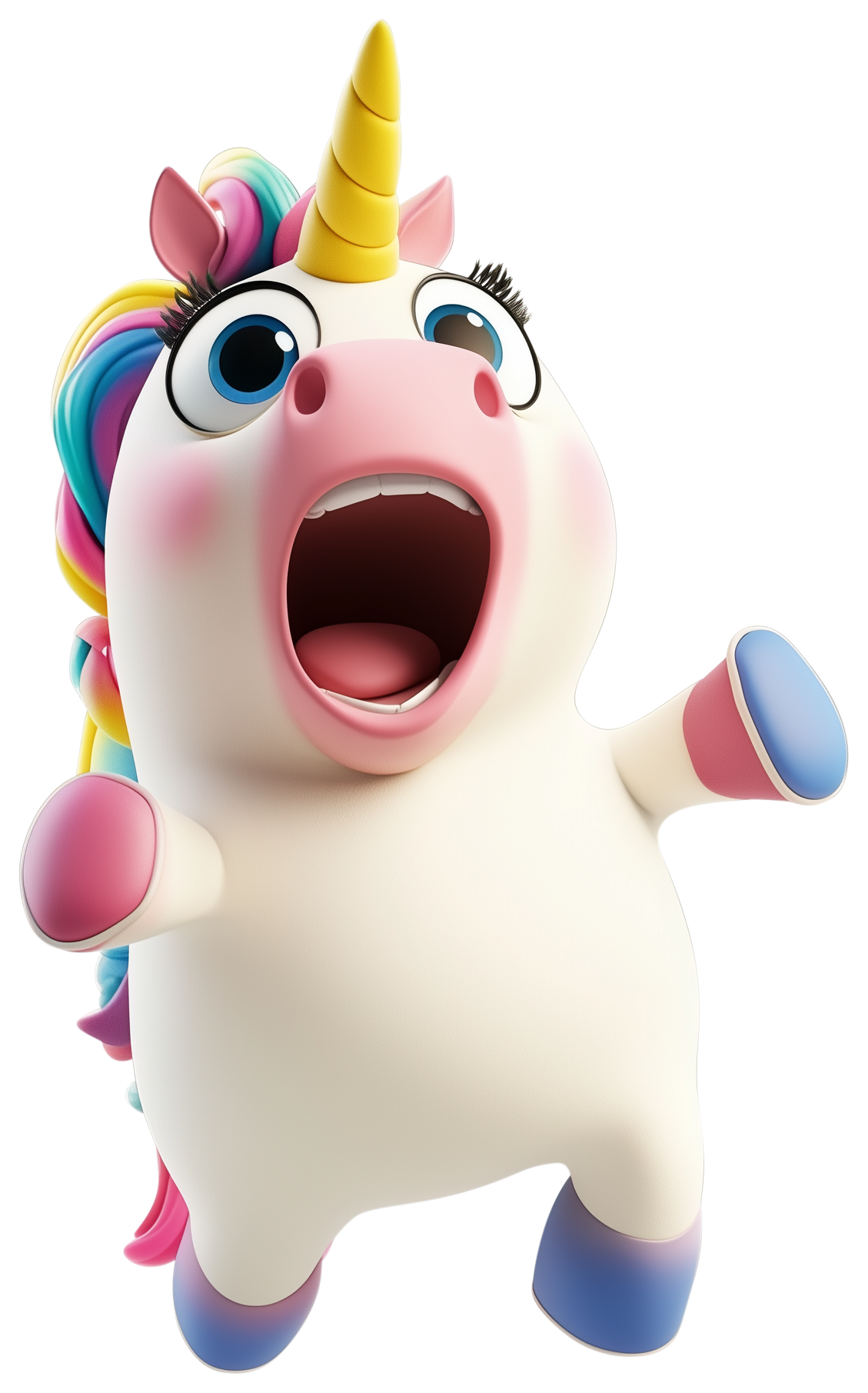 Preview for Cute Unicorn Emoji Sticker
