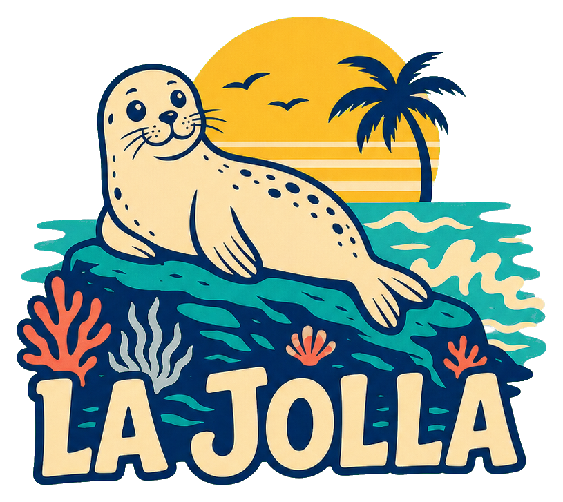 Preview for La Jolla Seal Sticker