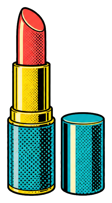 Preview for Retro Pop Lipstick Sticker
