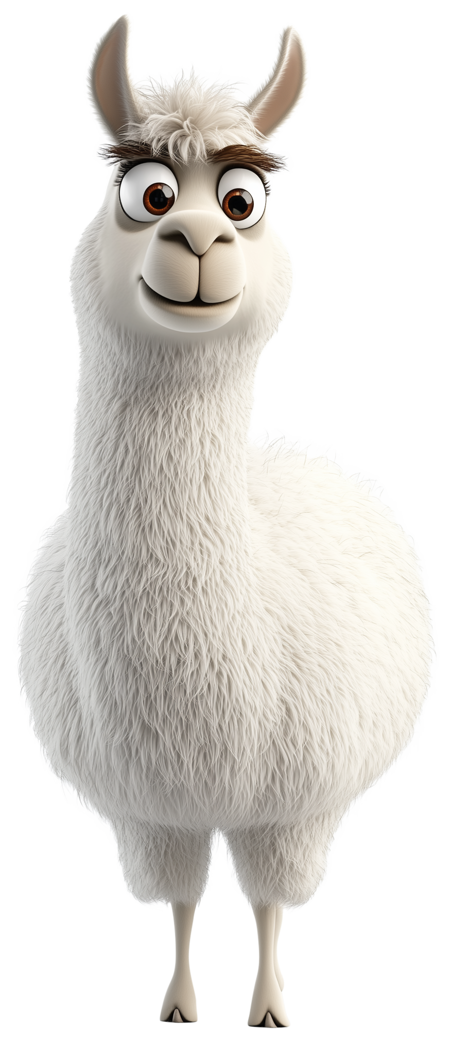 Preview for Cute Llama Emoji Sticker