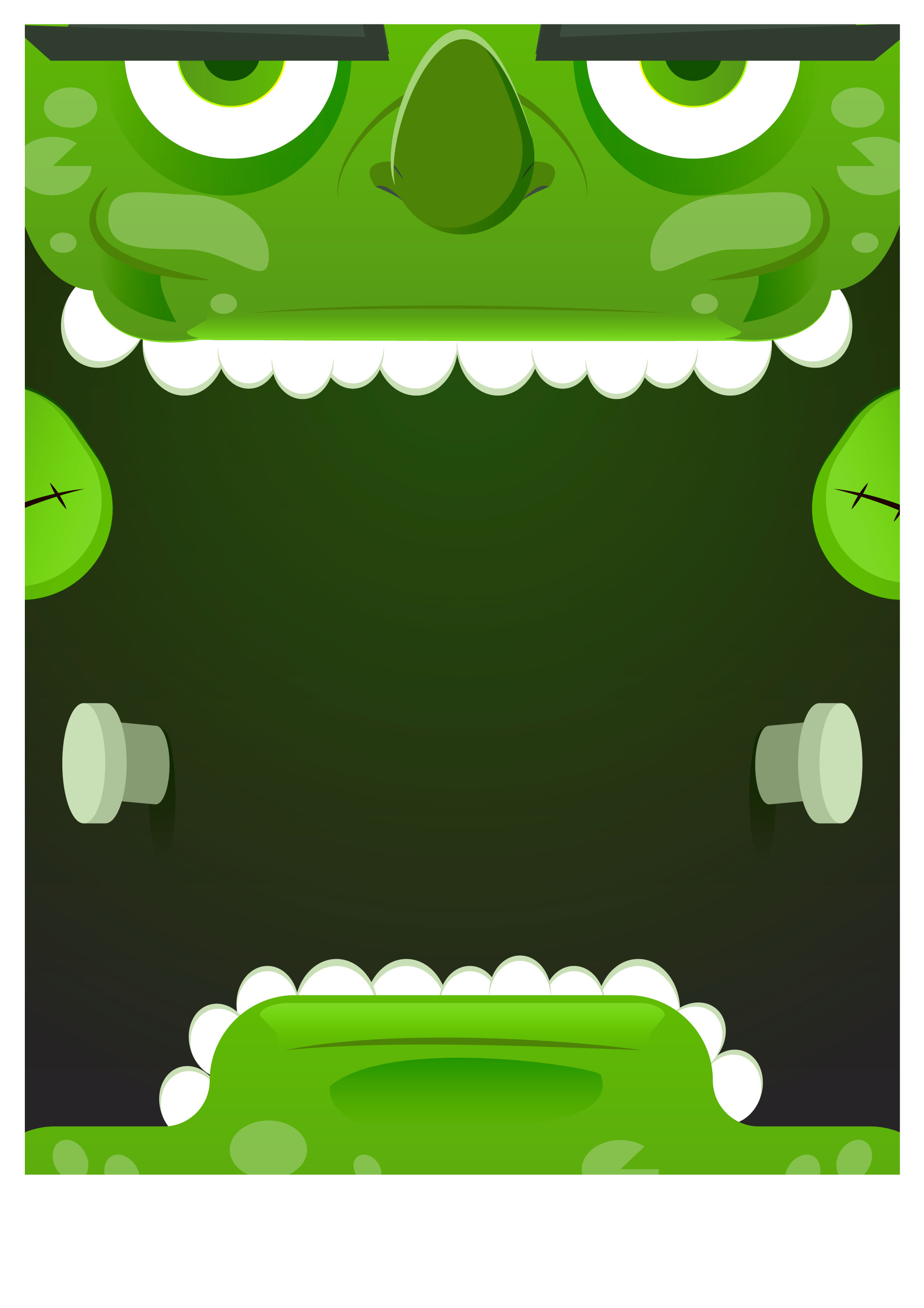 Preview for Green-monster-template-halloween-background-ade9d