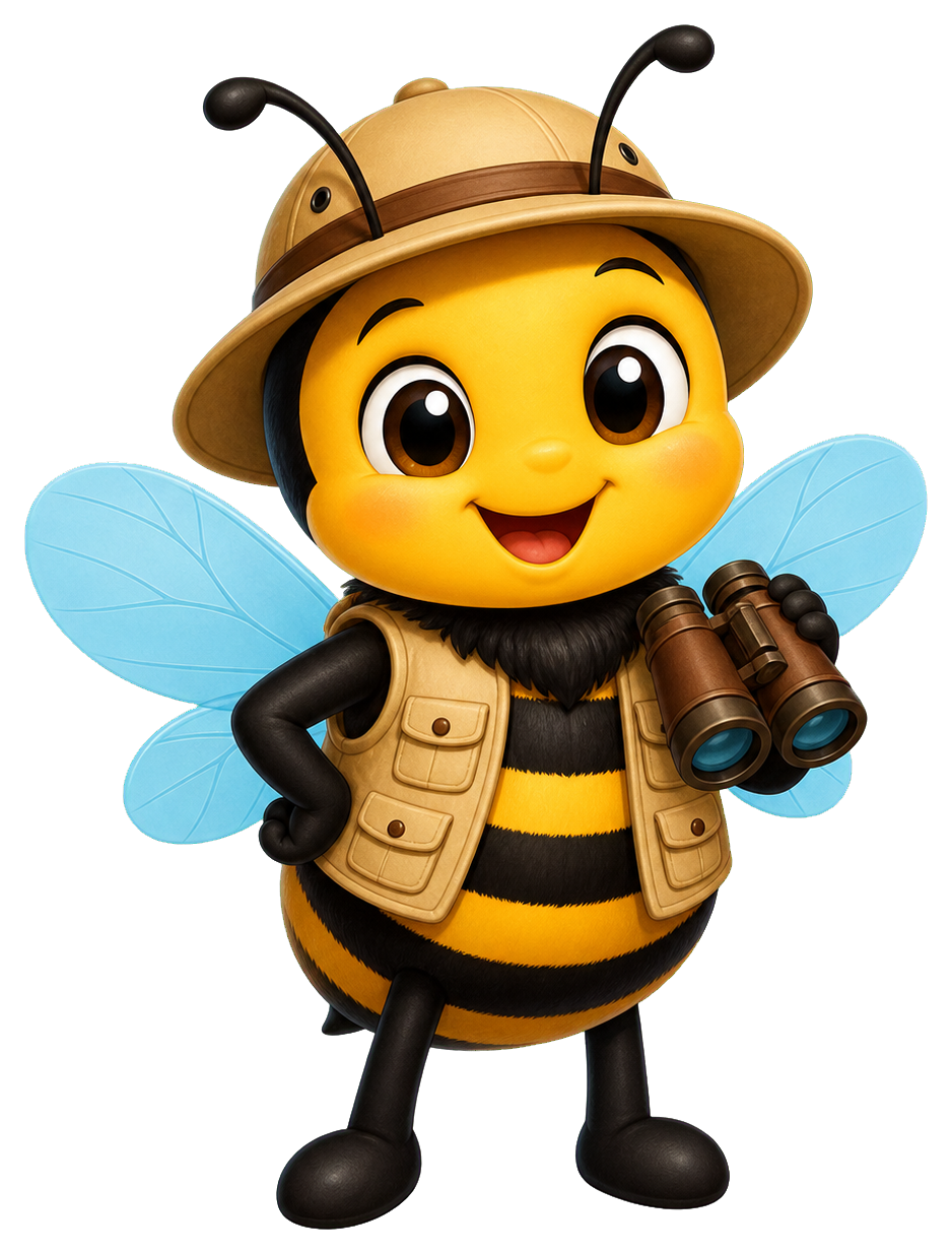 Preview for Explorer Bee Sticker Graphic