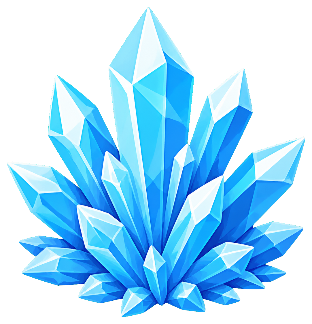 Preview for Cold Ice Crystal Sticker