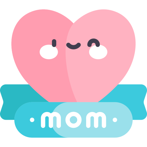 Preview for Mom-heart-icon-template-mothers-day-sticker-1f88d