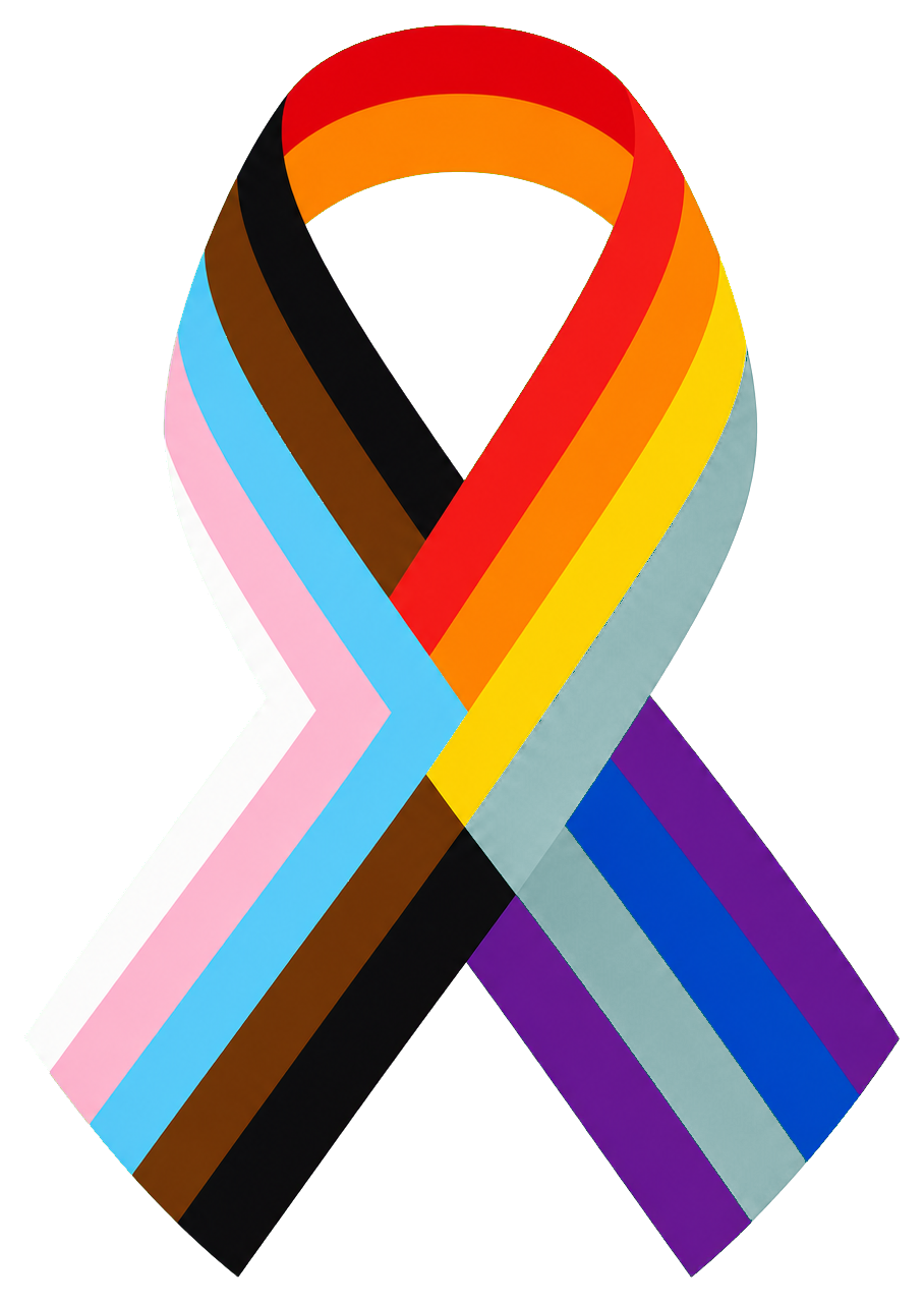 Preview for Progress Pride Ribbon Sticker