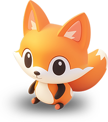 Preview for Cartoon-fox-illustration-animal-sticker-b545e