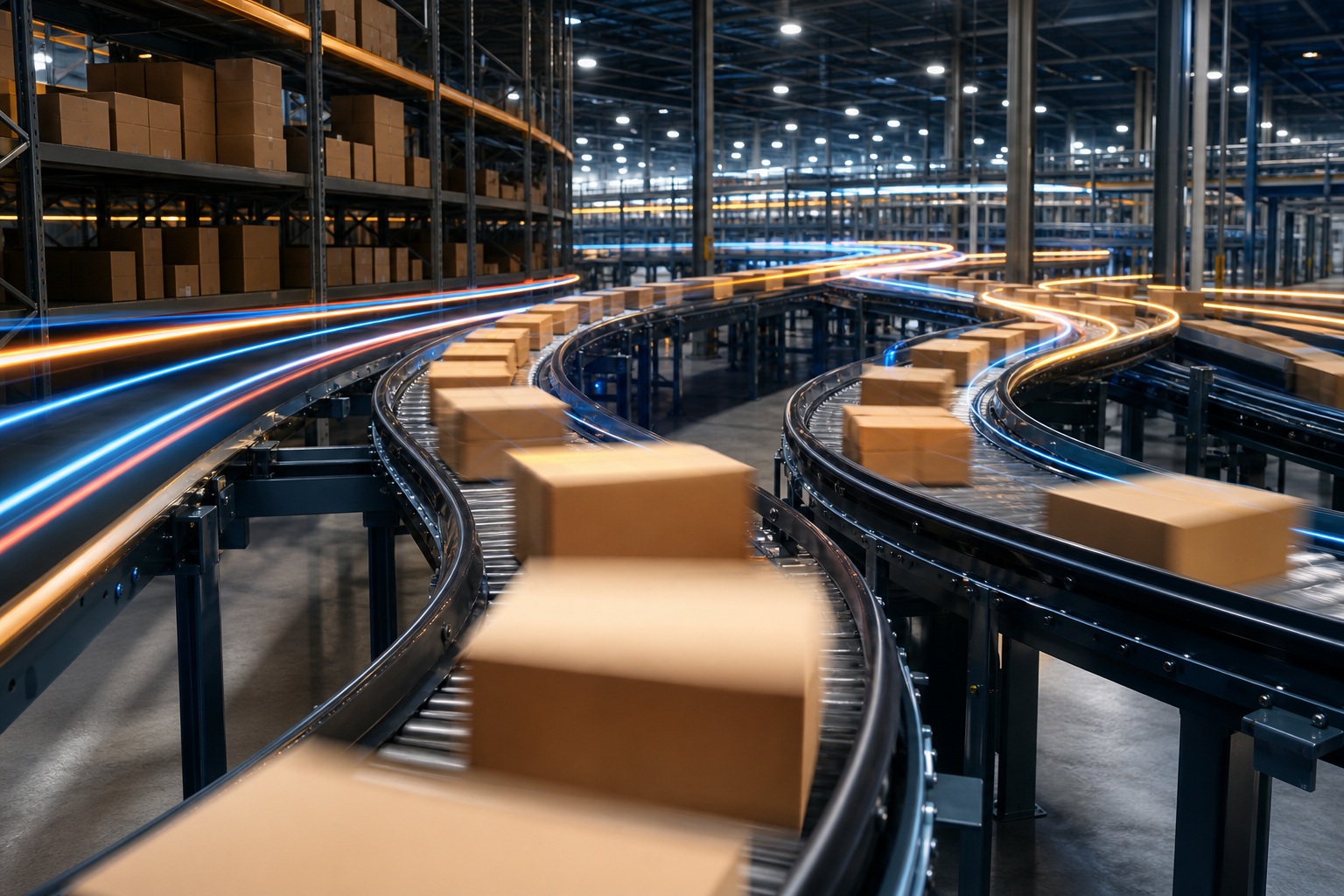Preview for Warehouse Motion Blur Background