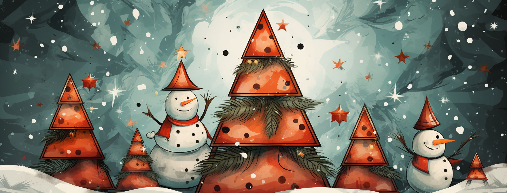 Preview for Whimsical-winter-wonderland-scene-christmas-cover-background-3309d