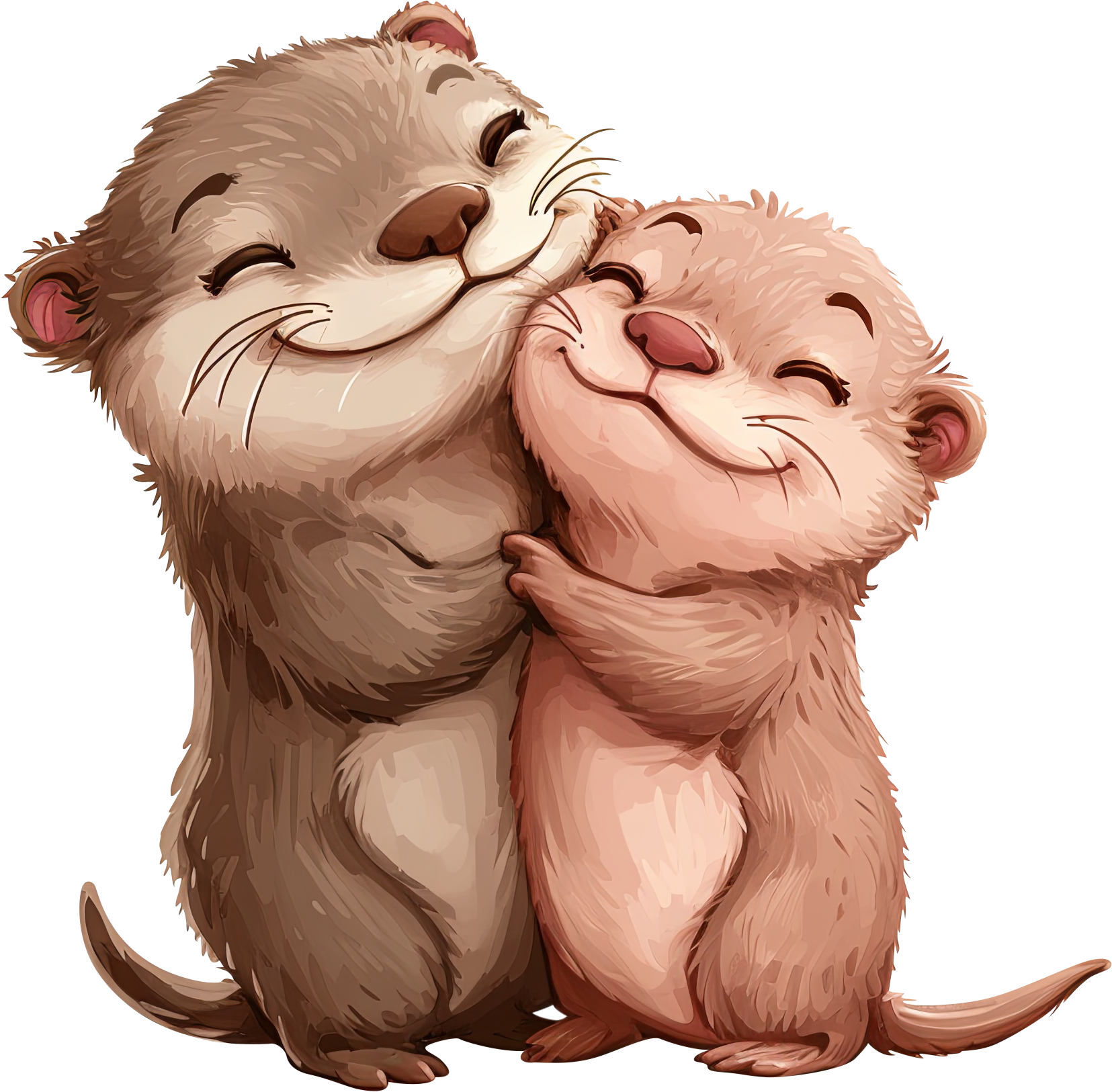 Preview for Otter-friendship-illustration-love-characters-sticker-952bb
