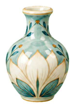 Preview for Porcelain Flower Vases Lotus Bud Vase