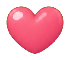 Preview for Nose Heart Sticker For Selfies And Graphics