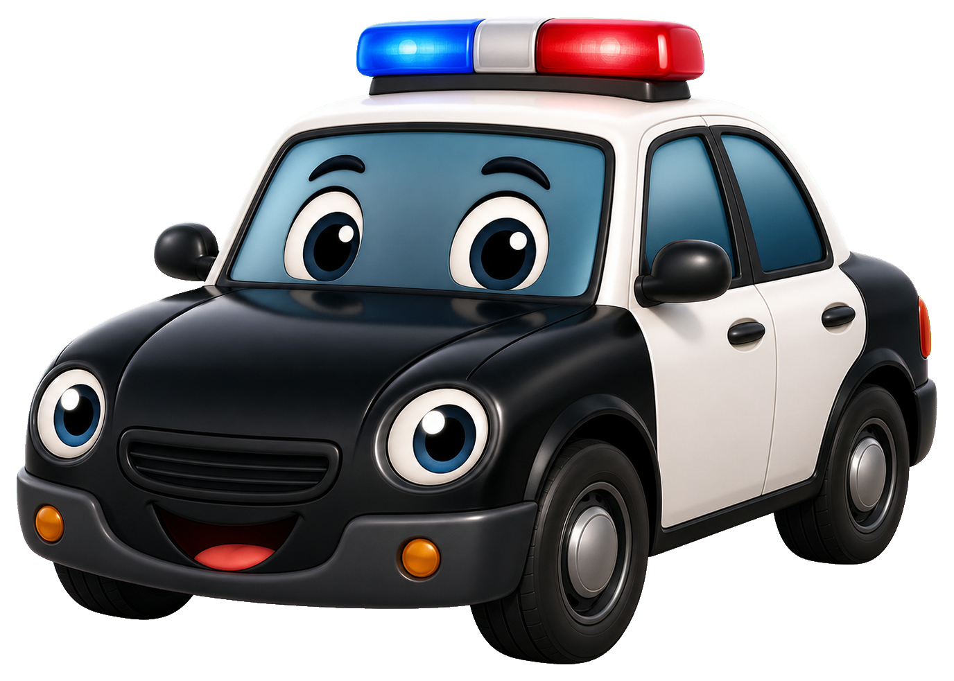 Preview for Police Car Sticker Graphic