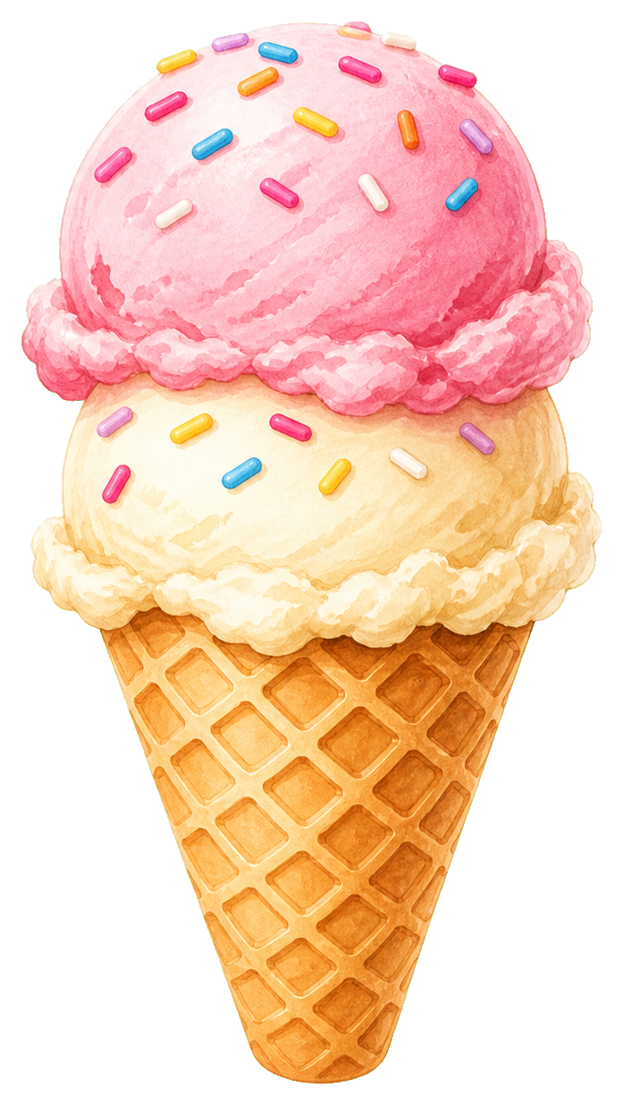 Preview for Ice Cream Cone Sticker