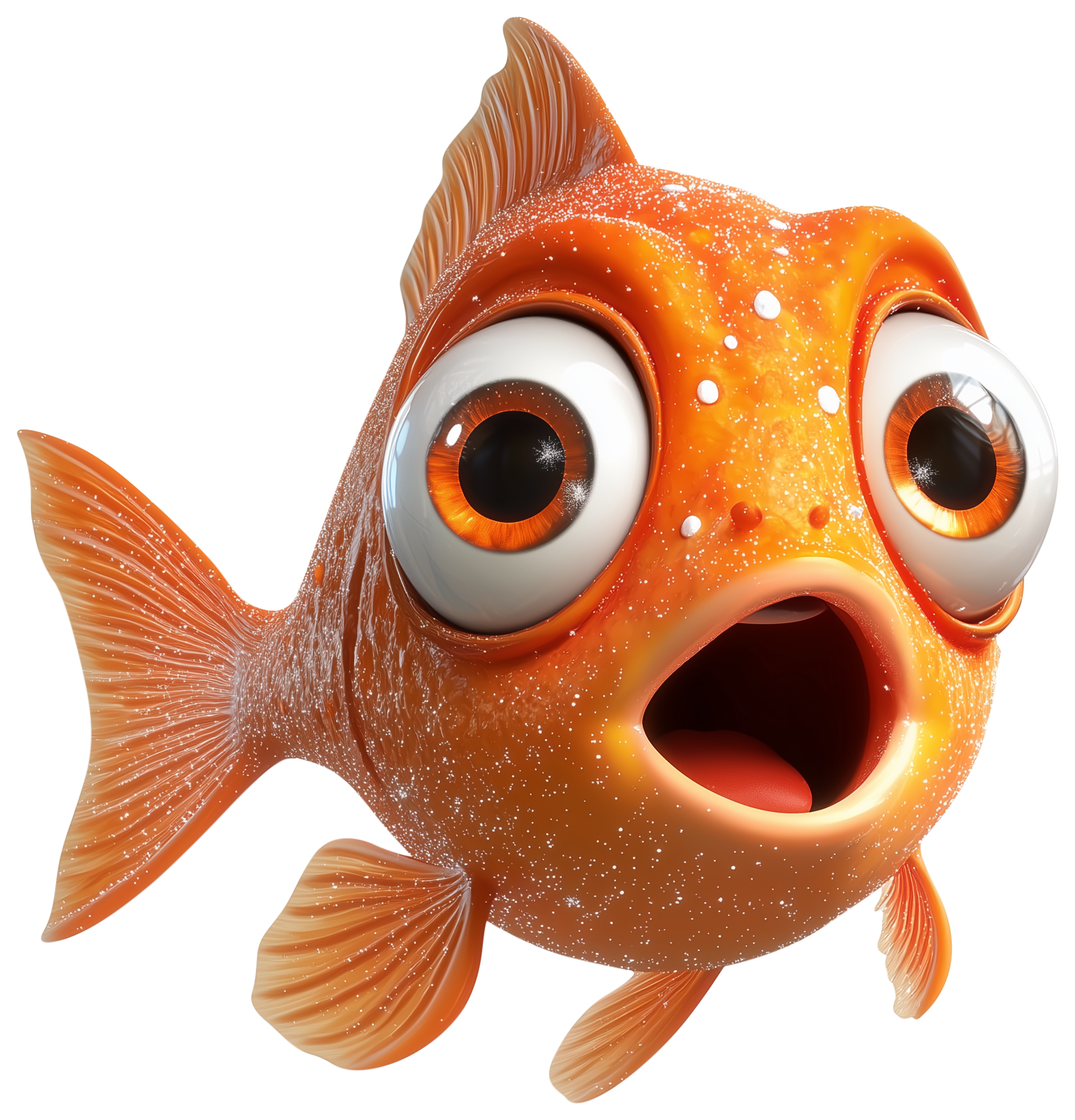 Preview for Gold Fish Emoji Sticker For Cute Designs