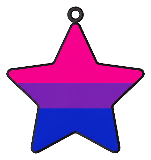 Preview for Bi Pride Star Sticker