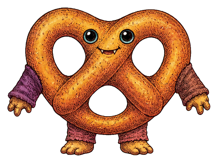 Preview for Pretzel Pixie Monster Sticker