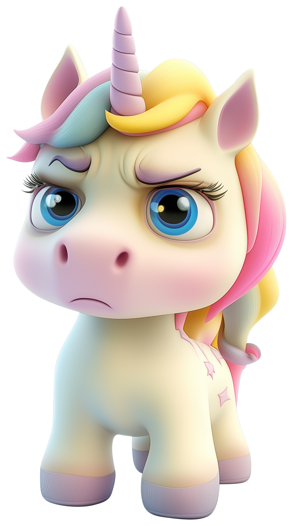 Preview for Cute Unicorn Emoji Sticker