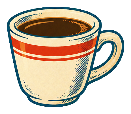 Preview for Retro Diner Coffee Cup