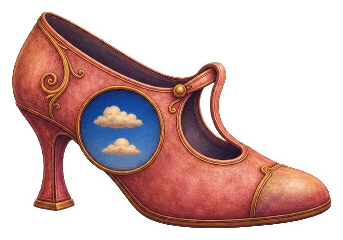 Preview for Sky Portal Shoe Surreal Sticker