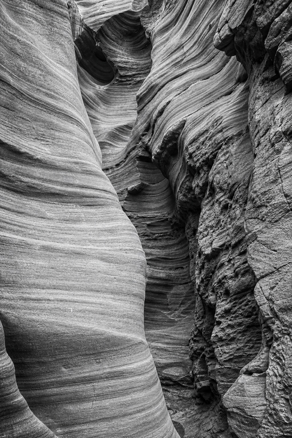 Preview for Black And White Canyon Texture Background