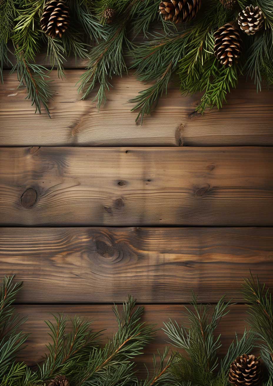 Preview for Pine-branches-wooden-background-christmas-26dc3