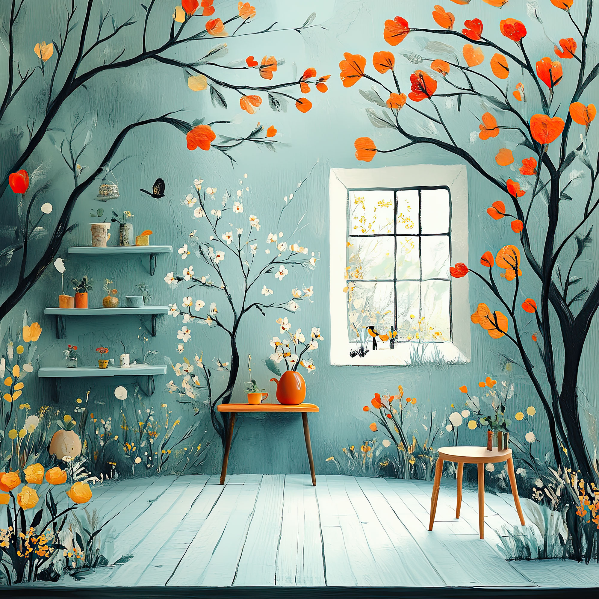 Preview for Autumnal-room-decor-ideas-interior-backdrop-background-0db2d