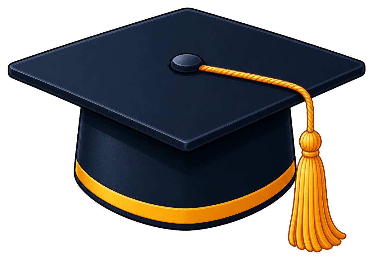 Preview for Graduation Cap Blank Sticker