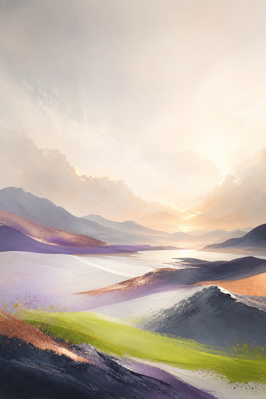 Preview for Abstract Landscape Background Stock Image